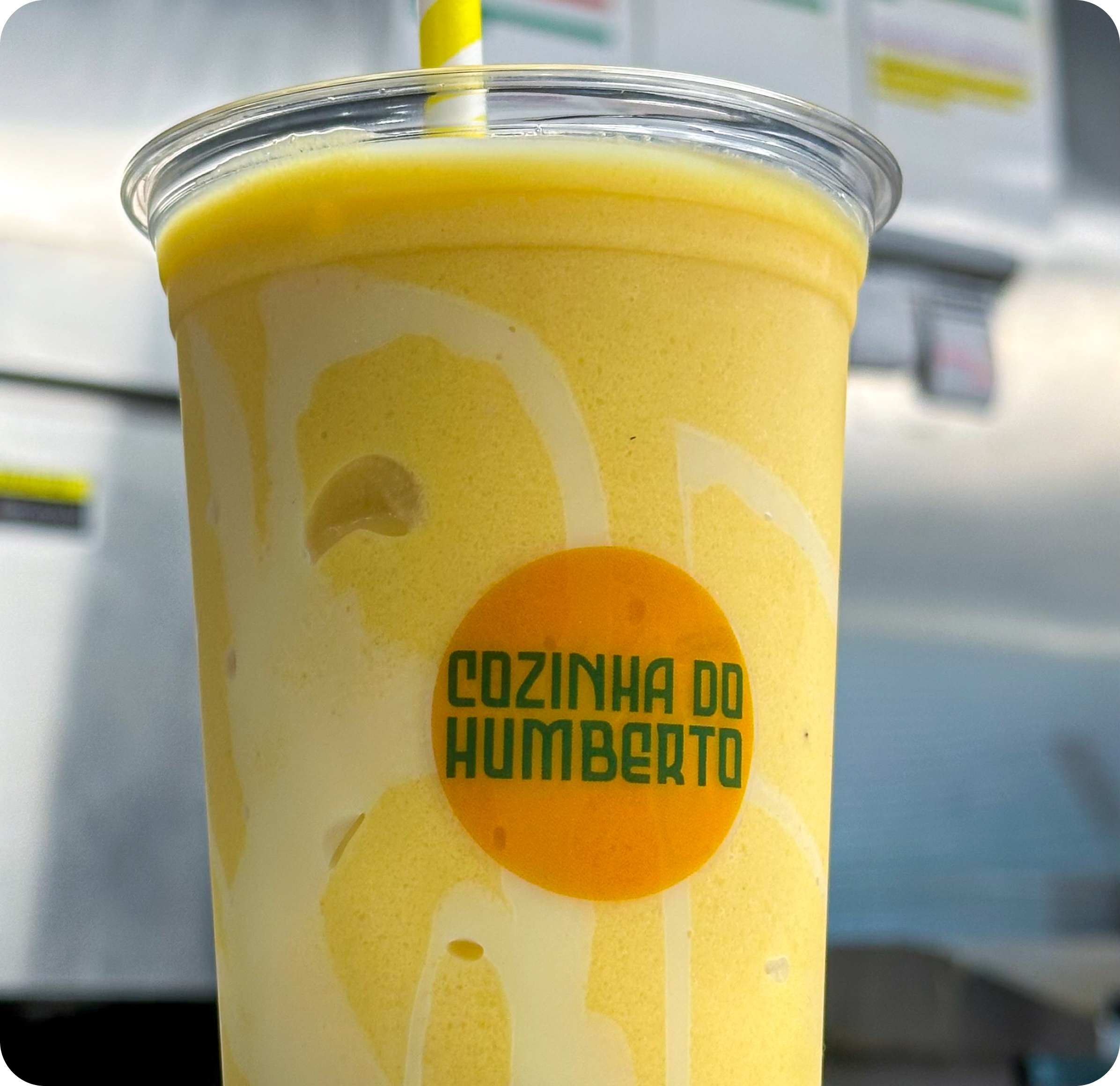Milkshake Maracujá cremoso