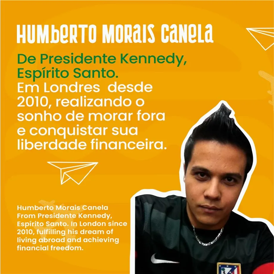 Essa é a nossa história, e ela está só começando💛Deixar o Brasil foi um desafio, mas trouxe a C 1