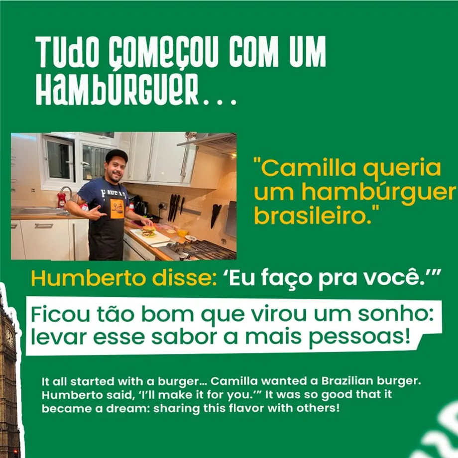 Essa é a nossa história, e ela está só começando💛Deixar o Brasil foi um desafio, mas trouxe a C 4